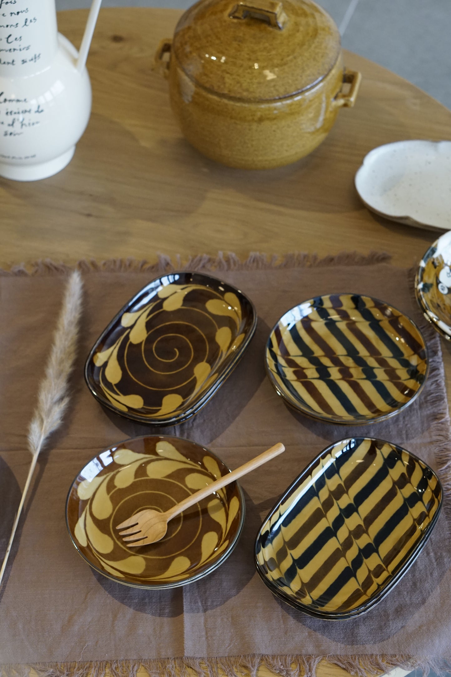 Choco Valentines Dessert Plates