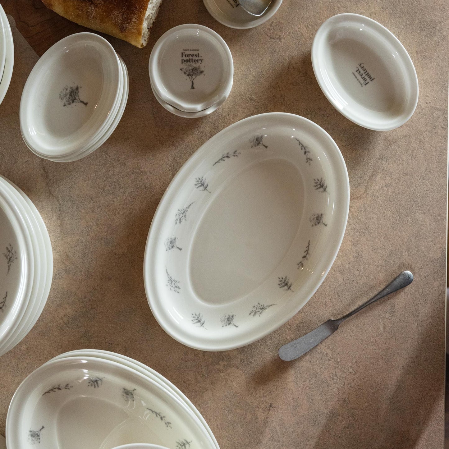 Forest Oval Plate - Weekend 11