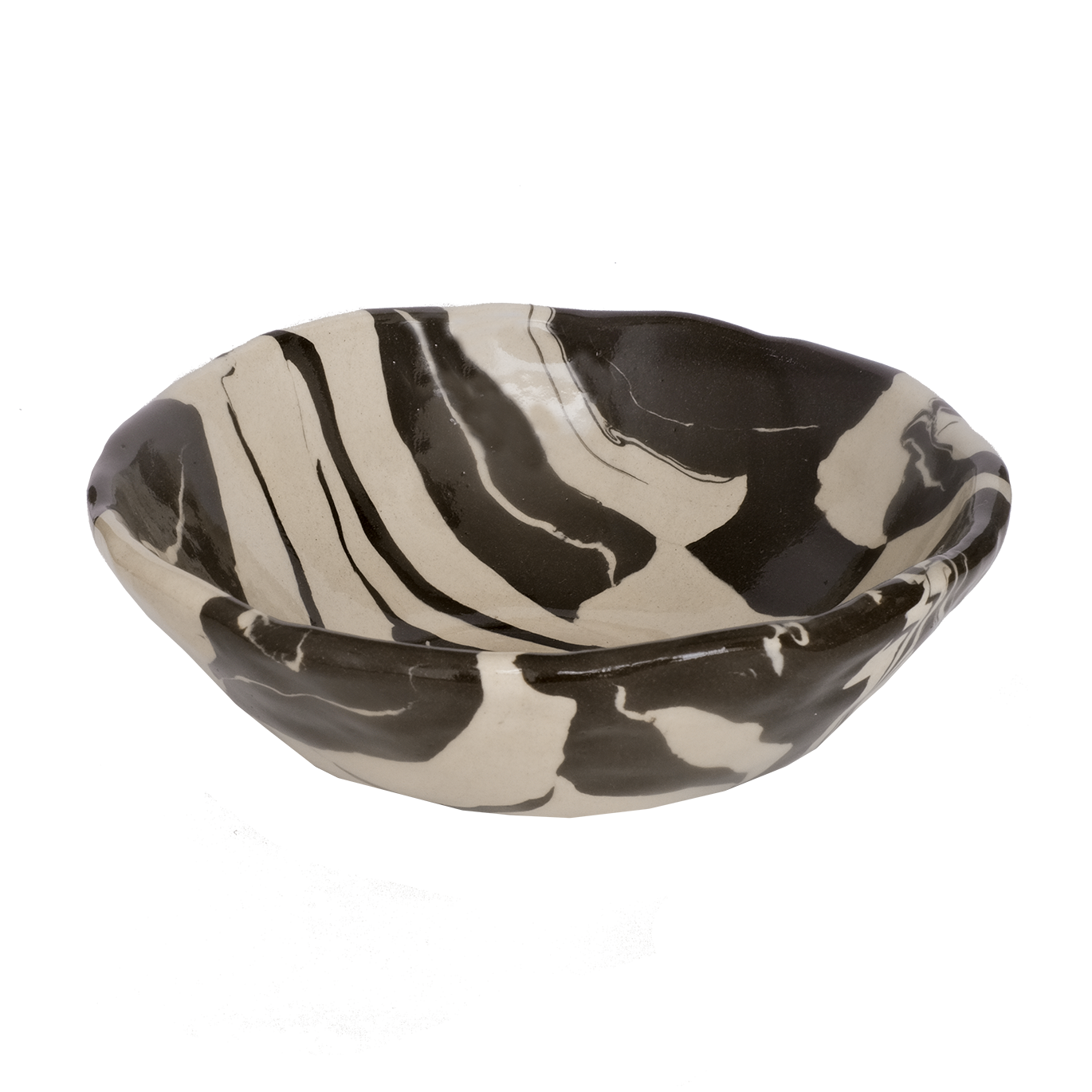 Bowl - Marble Black
