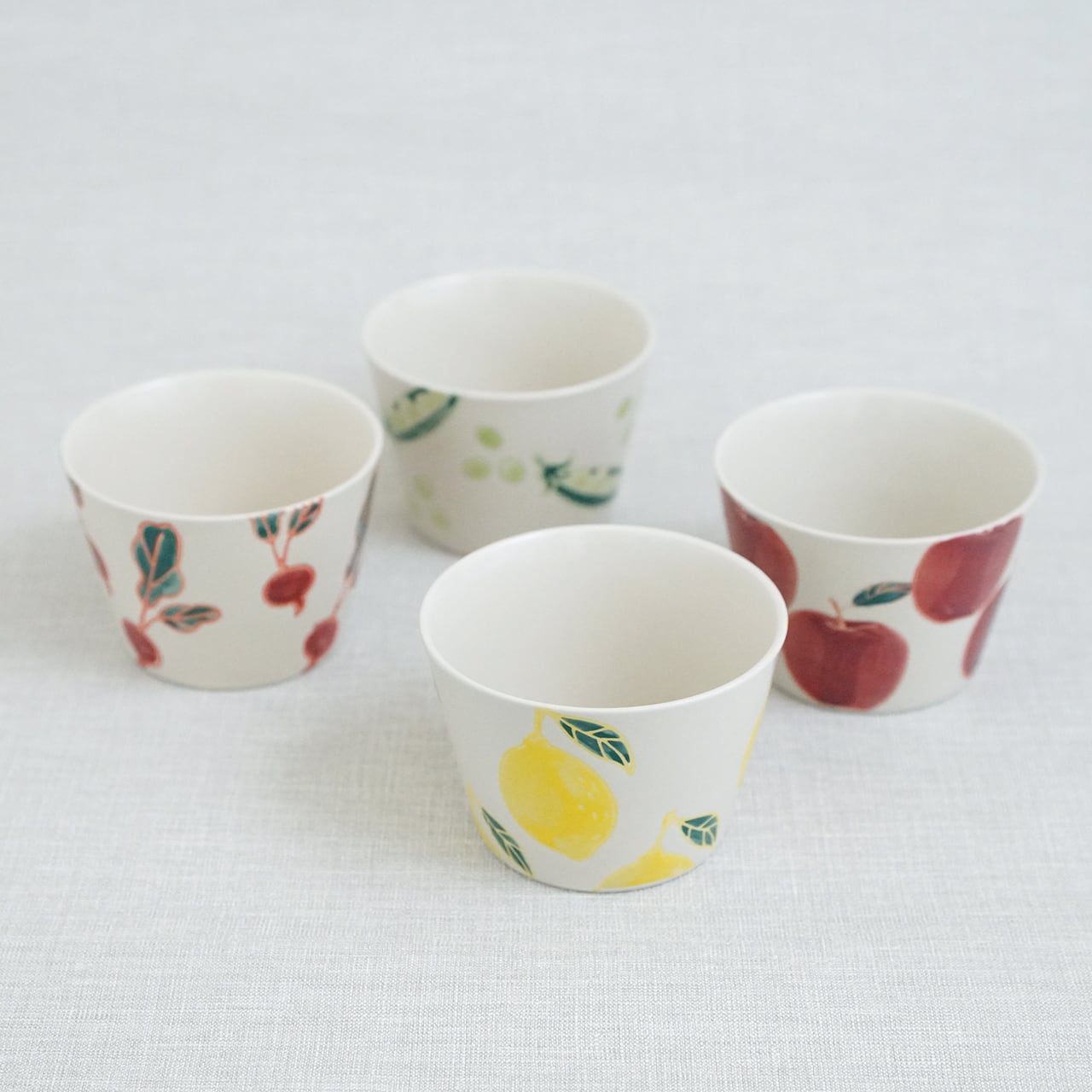 Hasami Ware Fresh Art Dinning Set - Apple