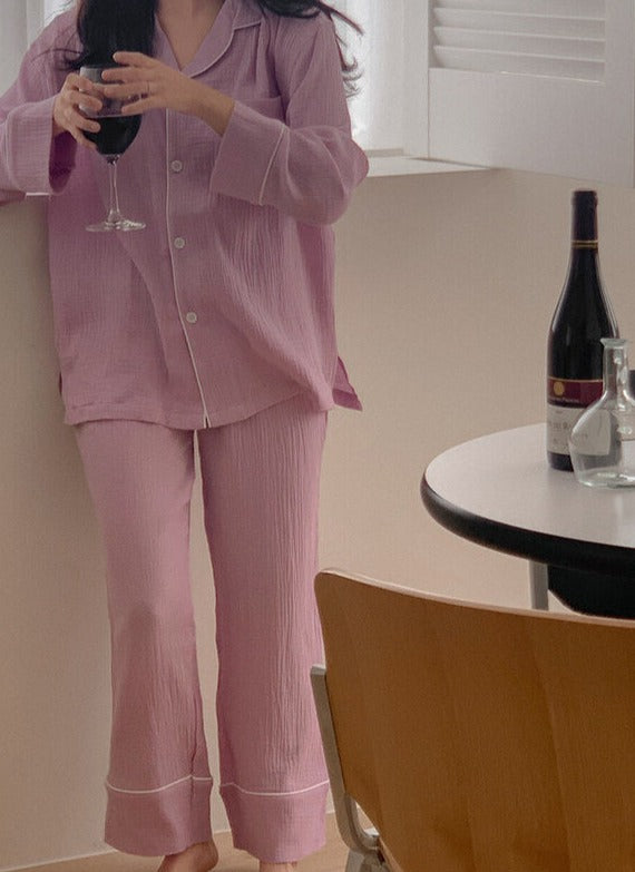 Seven Days Long Sleeve Pajamas