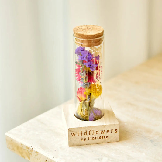 Dried Flowers Message in A Box
