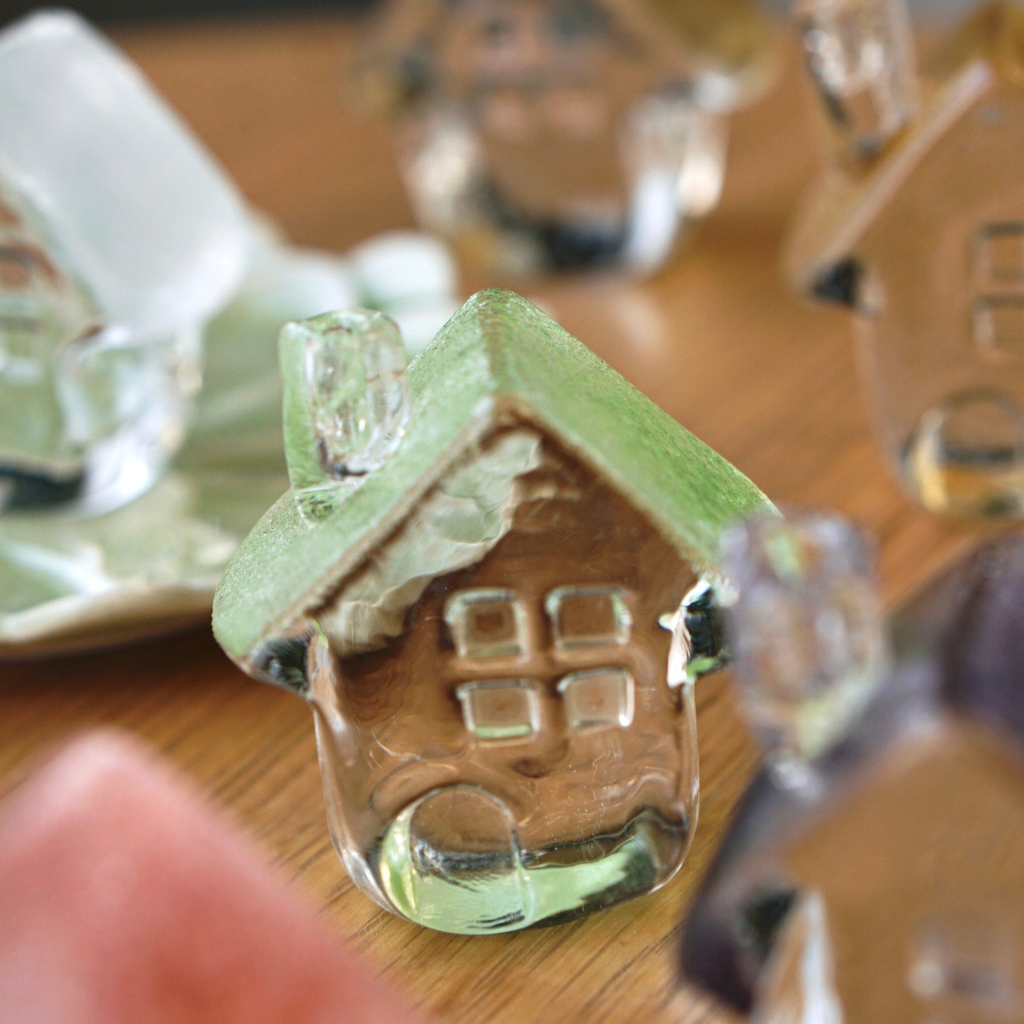 Glass House Incense Stand