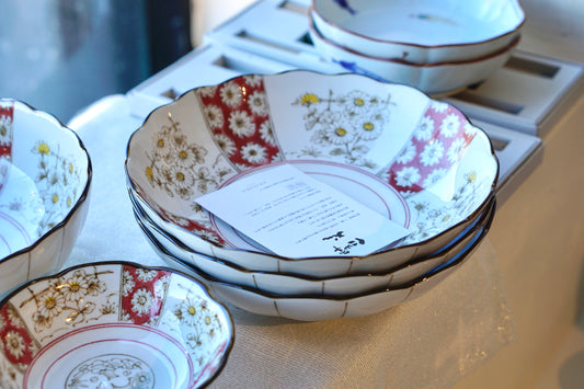 Mino Ware Daisy New Year Series