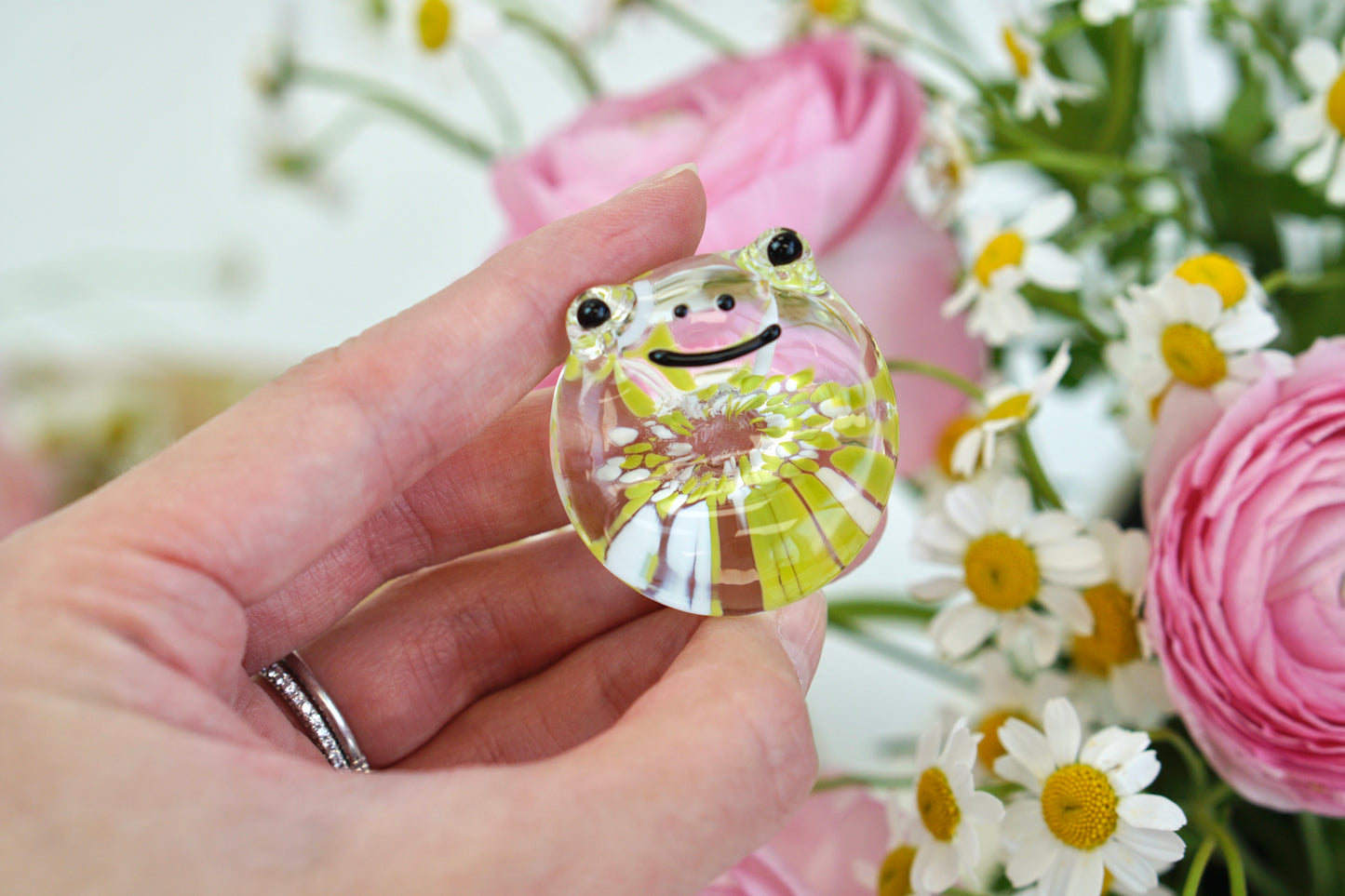 Japanese Artisanal Glass Chopstick Rest