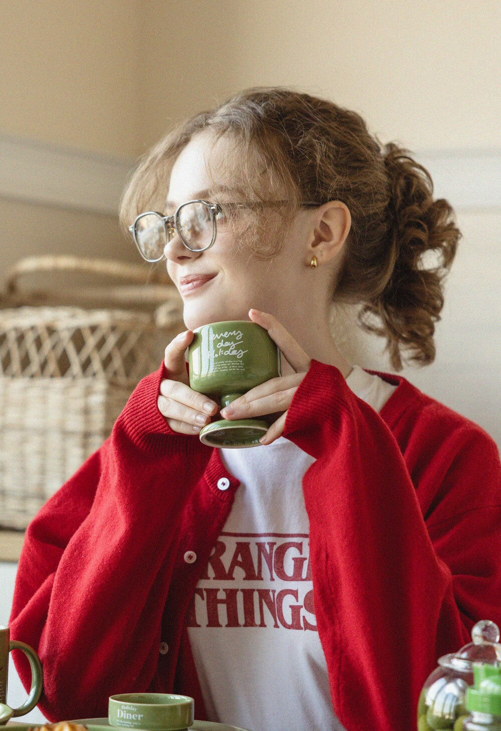 Holiday Diner Wine Cup Gift Set - Weekend 7