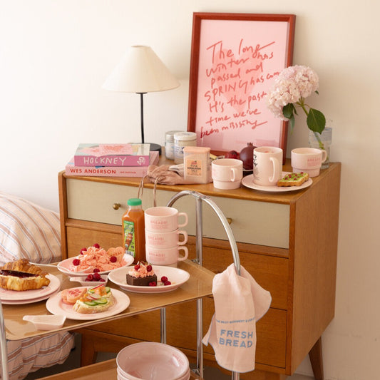 Bread Dining Set 'Strawberry'