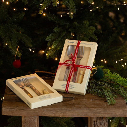 Momur Home Cutlery + Spoon Rest Set