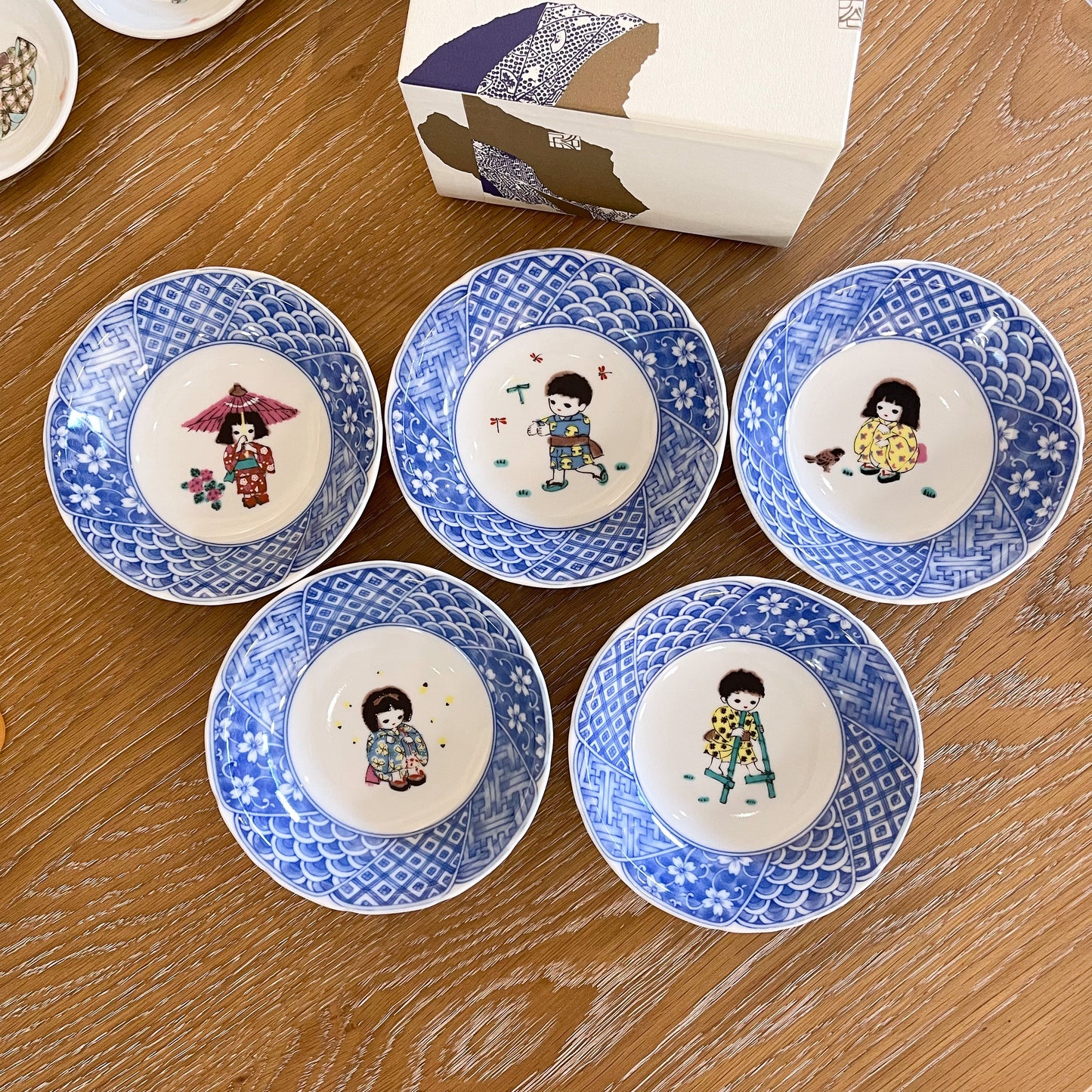 Kutani Ware Gift Set