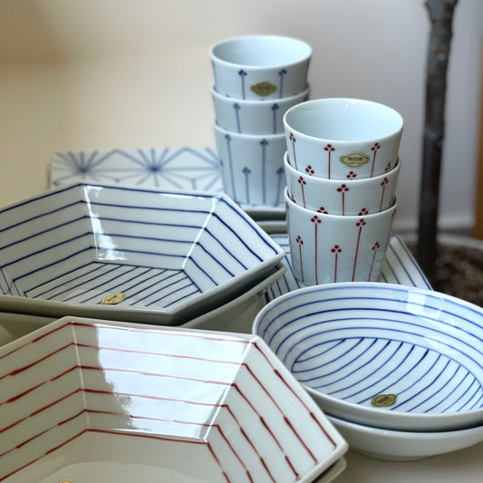 Arita Ware - “Lines” Dining Set
