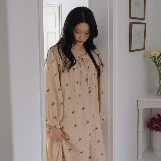 Romantic Mandy Bear LS Dress