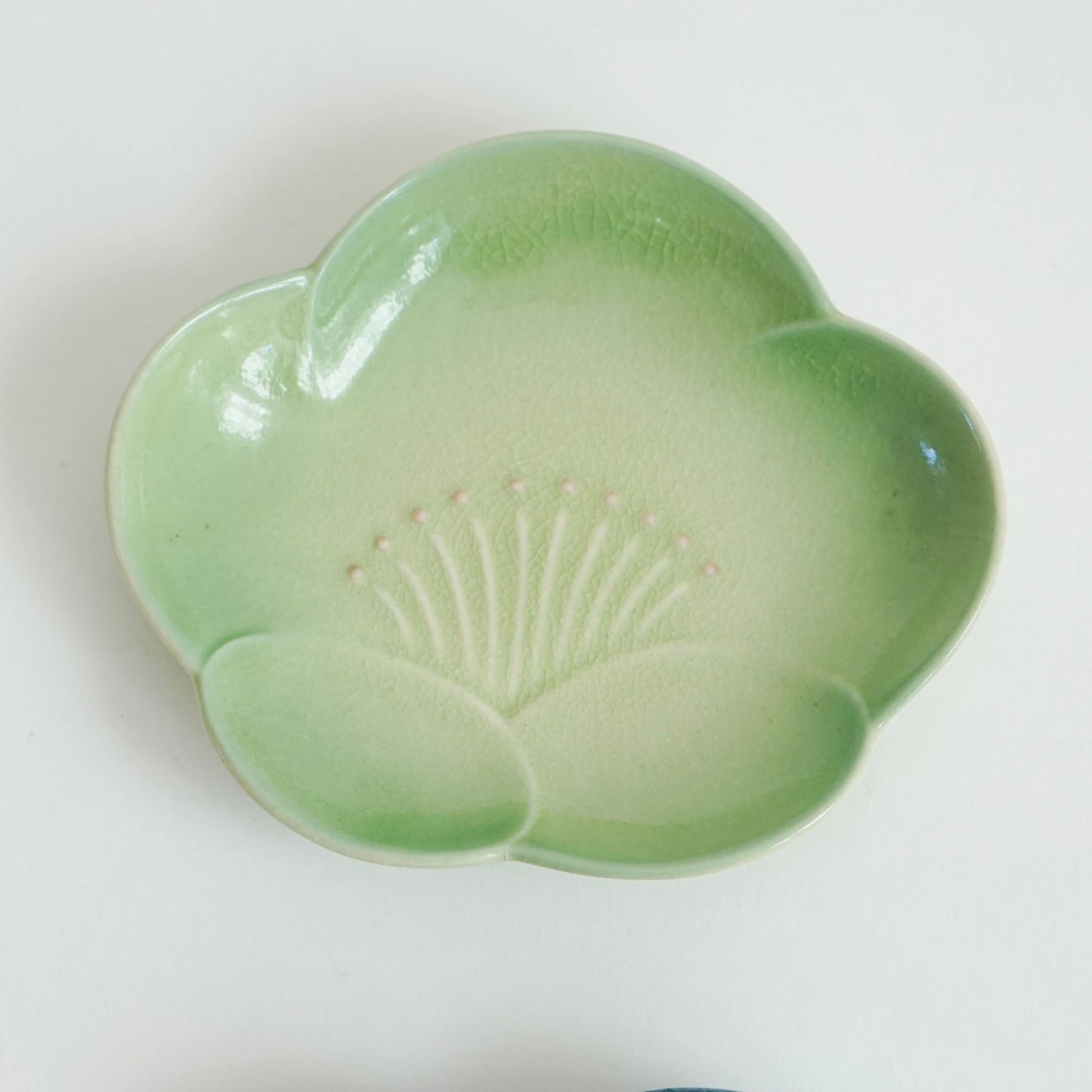 Seto Ware Flower Shaped Plate