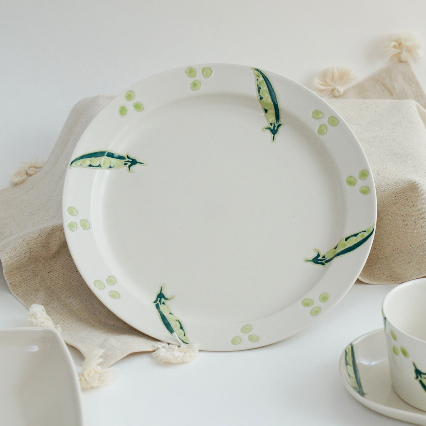 Hasami Ware Fresh Art Dinning Set - Bean