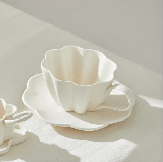 Flower Cup and Saucer