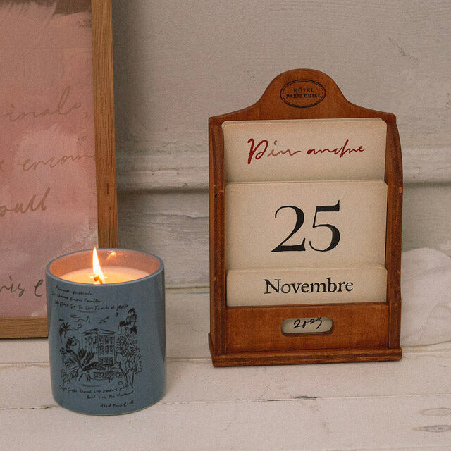 Calendar with Wood Stand