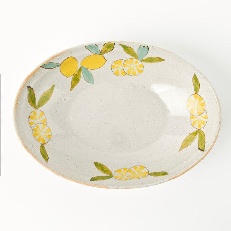 Hasami Ware Hand-Painted Lemon Series