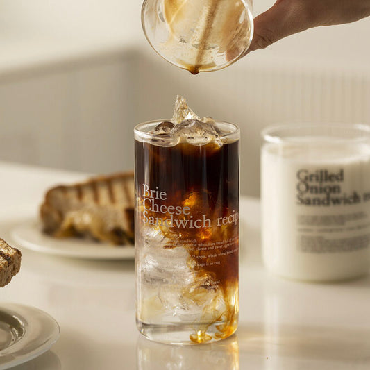 Brie Cheese Sandwich Glass