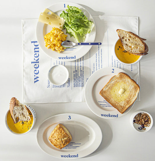 'Ivory' Weekend Plate