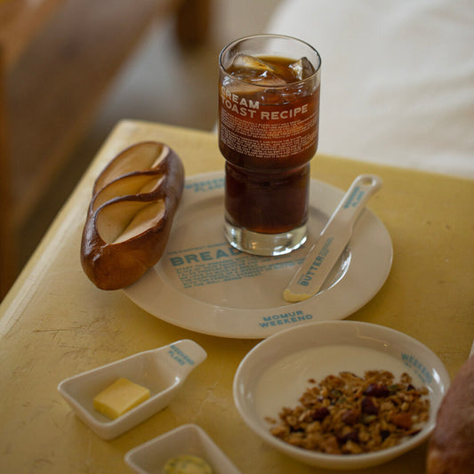 Cream Toast Glass 'Cream'