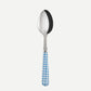 Sabre Printed Shiny Cutlery - Gingham Sky Blue