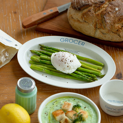 Momur GROCER Oval Plate M - weekend 15