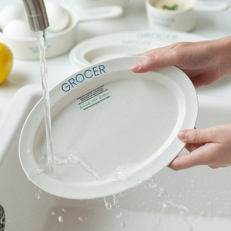 Momur GROCER Oval Plate M - weekend 15
