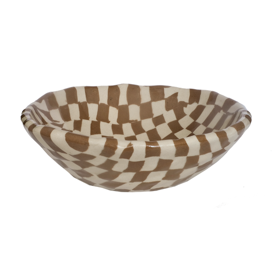Bowl - Check Choco