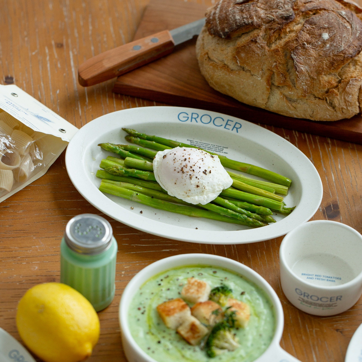 Momur GROCER Oval Plate M - weekend 15