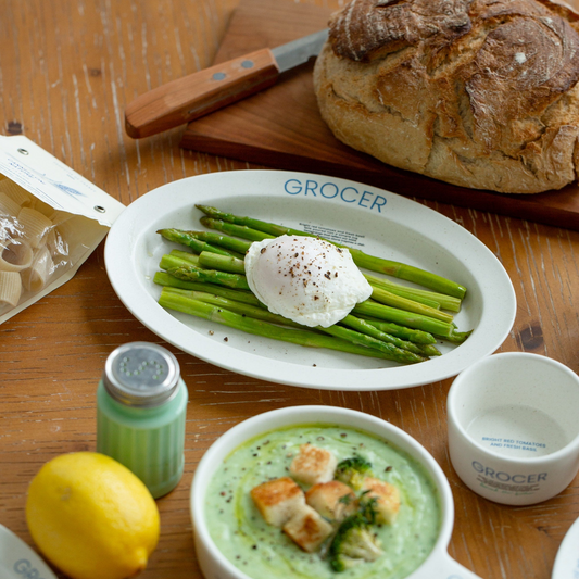 Momur GROCER Oval Plate M - weekend 15