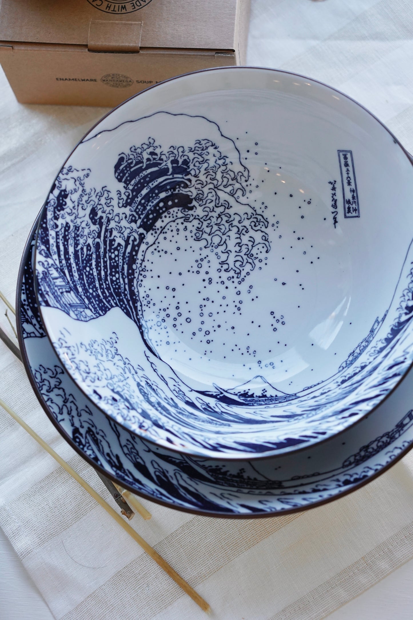 Hokusai Donburi Bowl