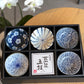 Indigo-Dyed 5 Piece Tea Bowl Gift Set