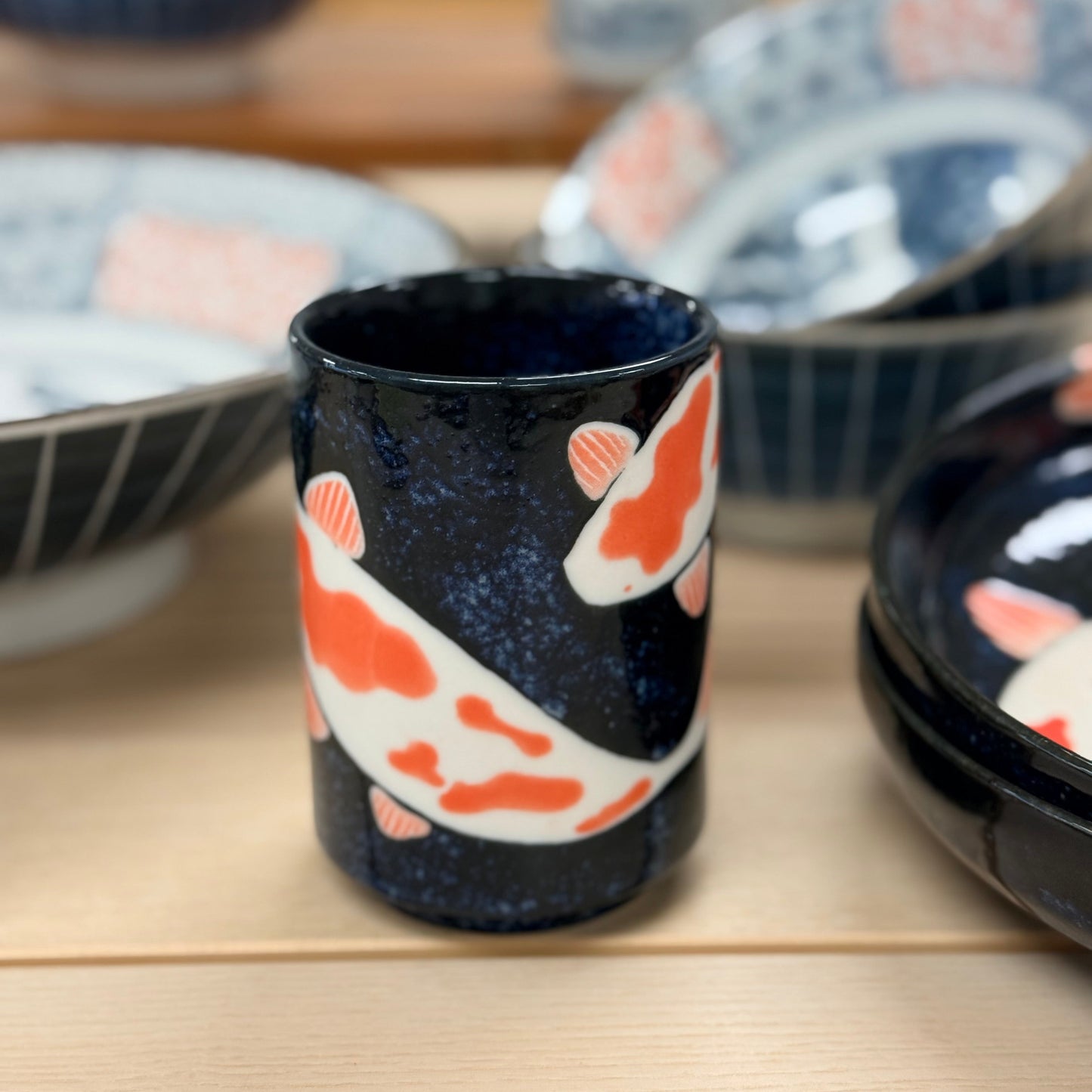 Koi Fish Sushi Teacup
