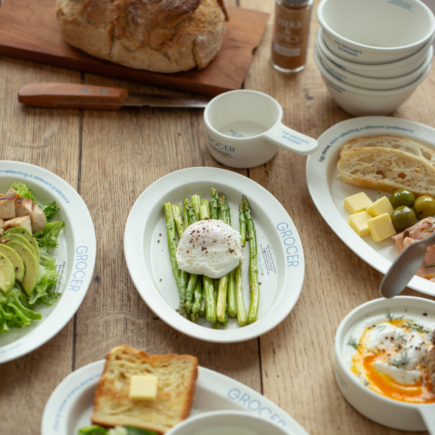 Momur GROCER Oval Plate M - weekend 15