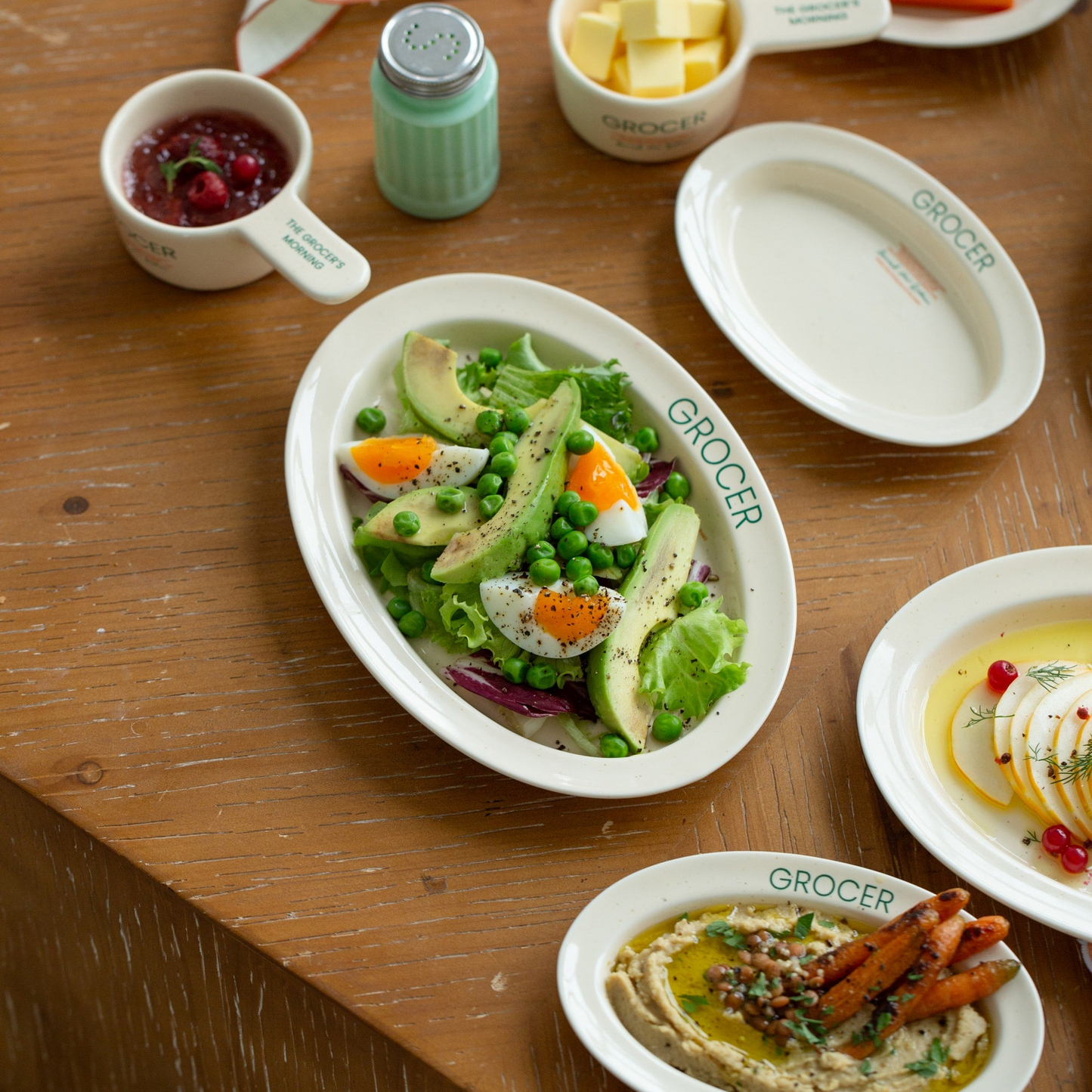 Momur GROCER Oval Plate M - weekend 15