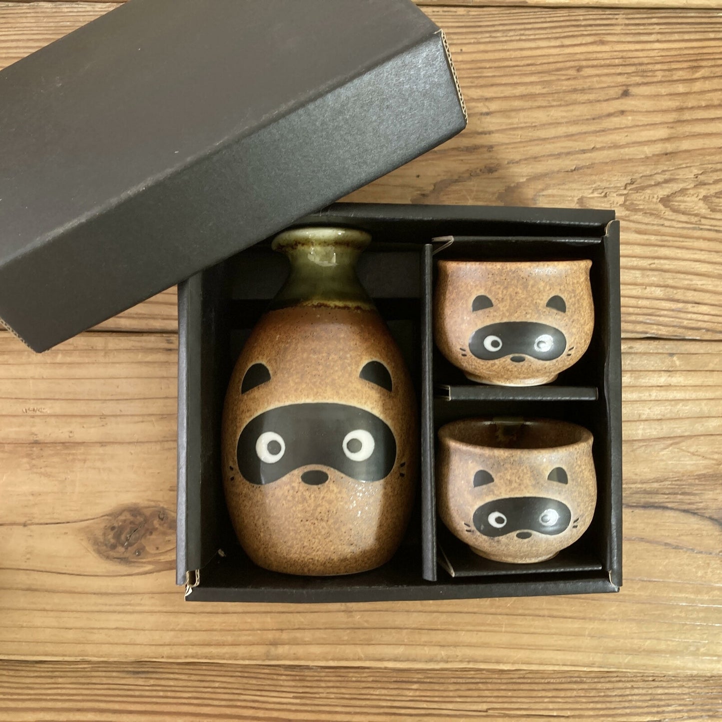 Racoon Sake Gift Set