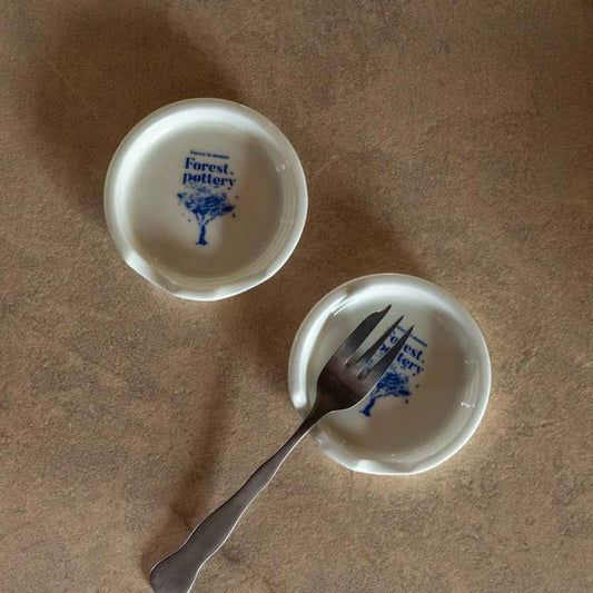 Forest Cutlery Rest/ Mini Side Dish - Weekend 11