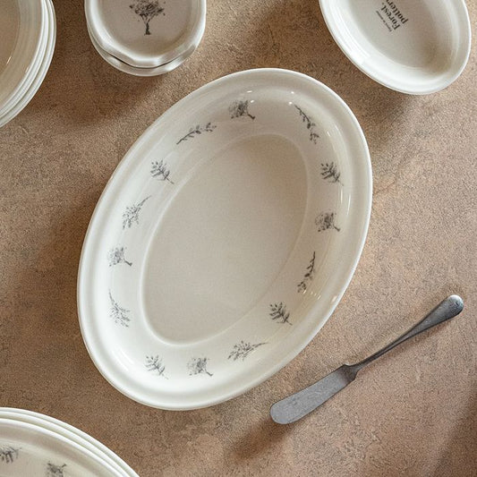 Forest Oval Plate - Weekend 11