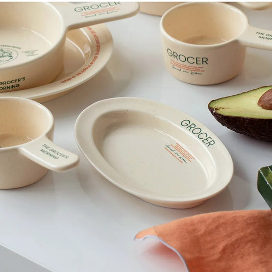 Momur GROCER Oval Plate S - weekend 15