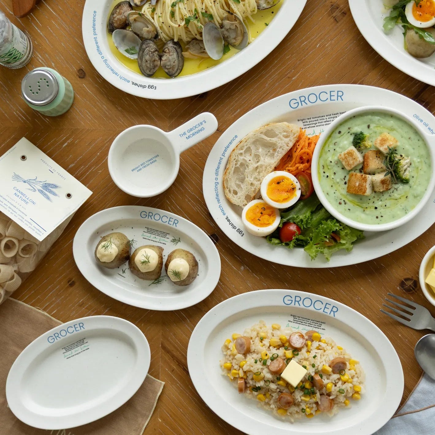 Momur GROCER Oval Plate S - weekend 15