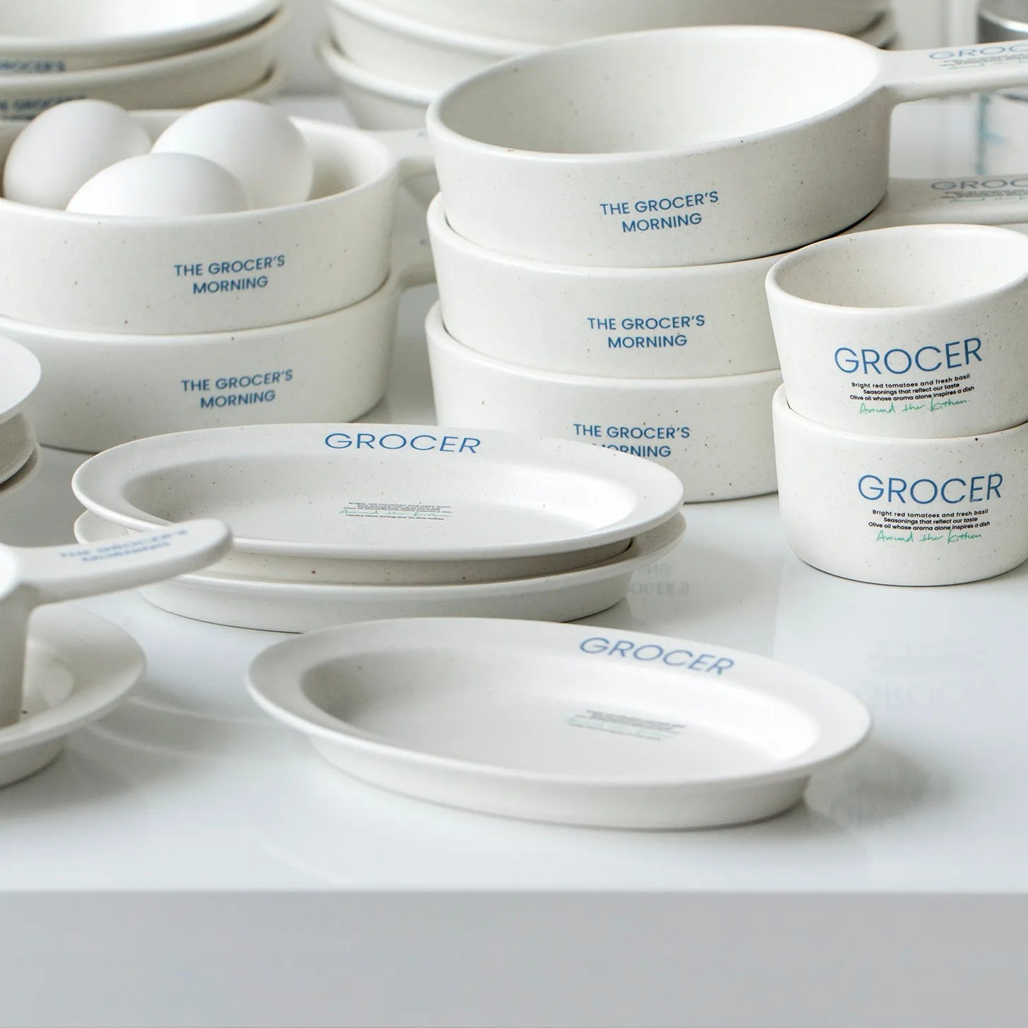 Momur GROCER Oval Plate S - weekend 15