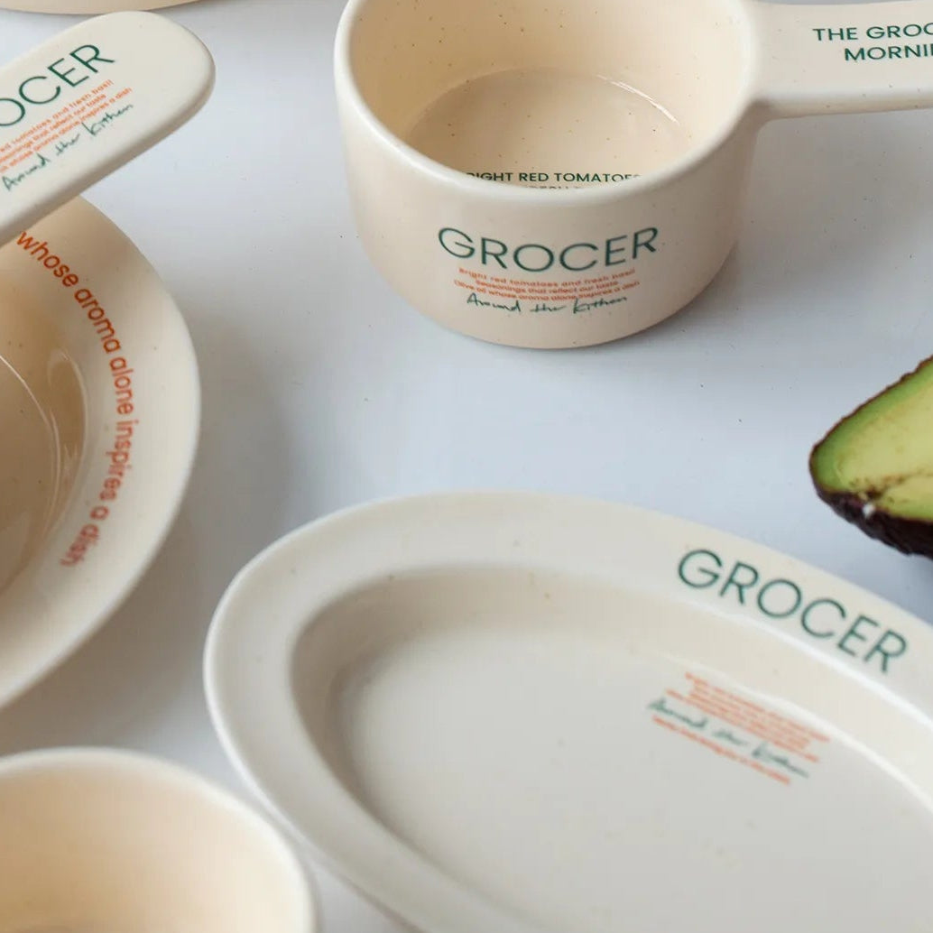 Momur GROCER Oval Plate S - weekend 15