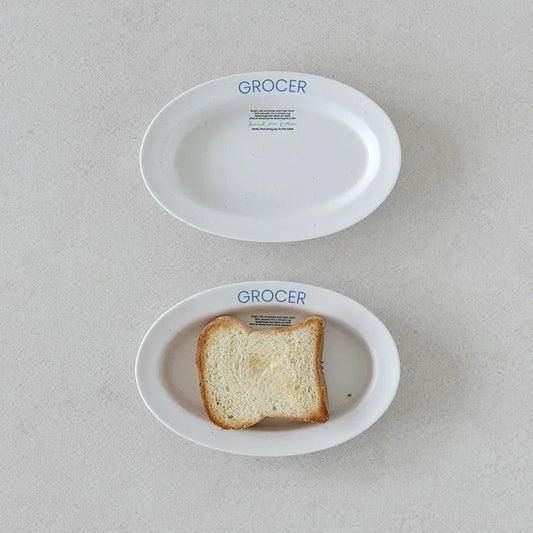 Momur GROCER Oval Plate S - weekend 15