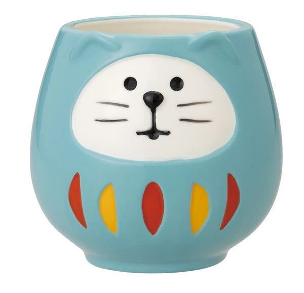 Lucky Cat Daruma Mugs