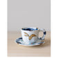 Artisanal Bunny Cup & Saucer with Gift Box