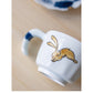 Artisanal Bunny Cup & Saucer with Gift Box