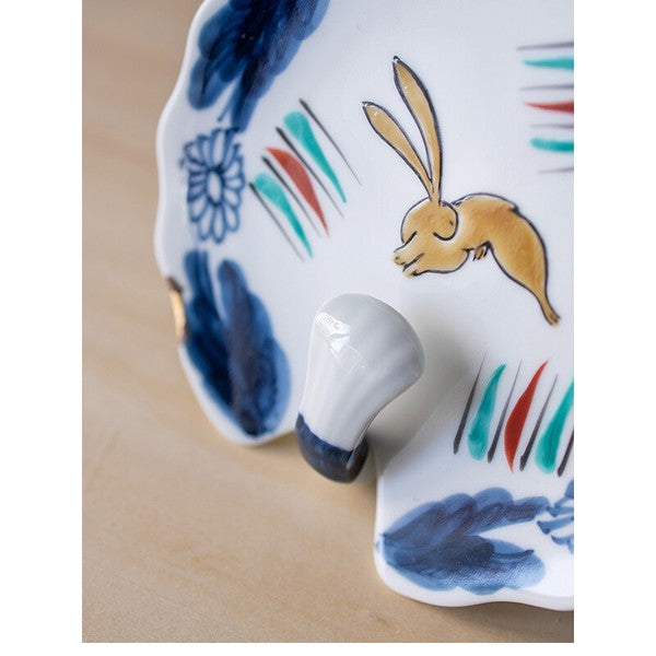 Artisanal Bunny Cup & Saucer with Gift Box