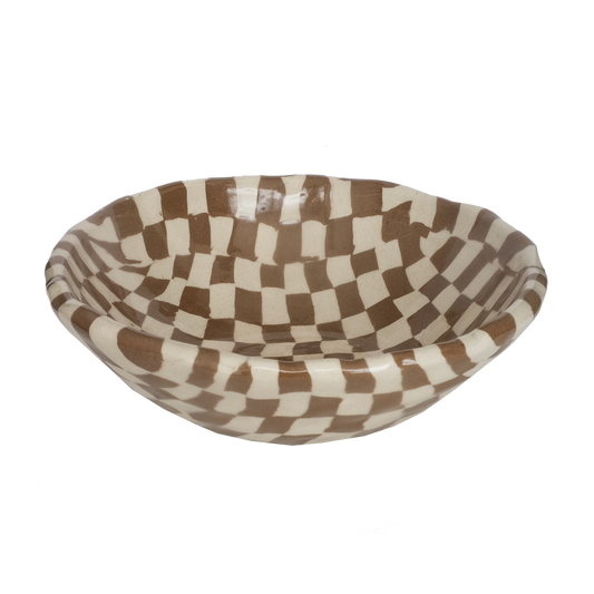 Bowl - Check Choco
