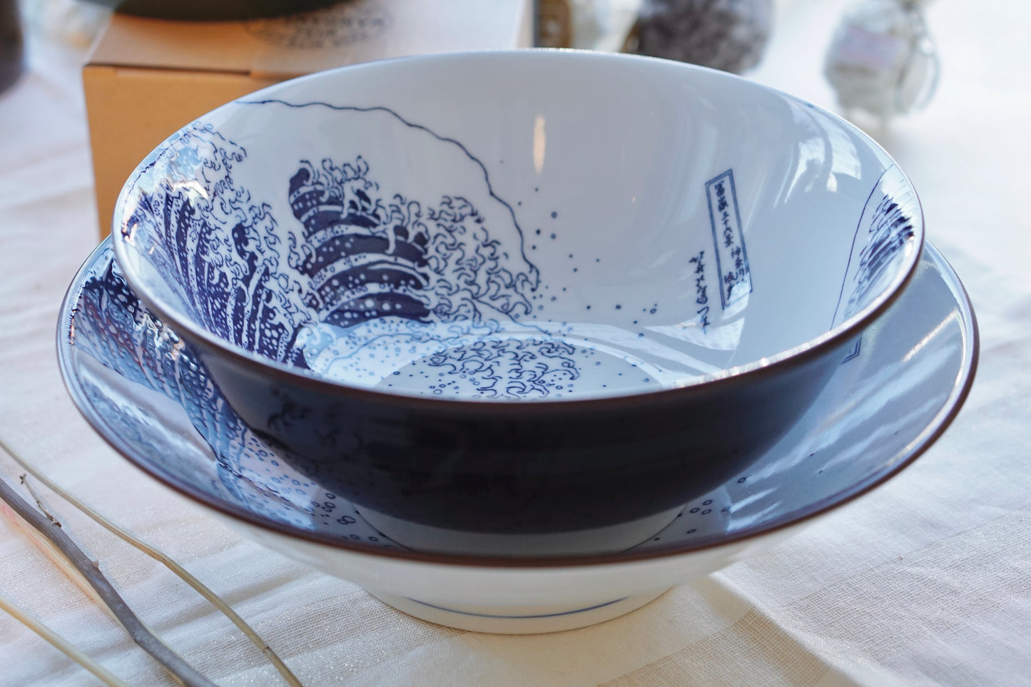 Hokusai Donburi Bowl