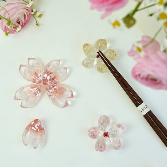 Japanese Artisanal Glass Chopstick Rest