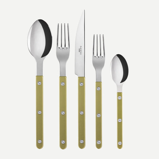 Bistrot Pearly Shiny - Moss 5pc Set